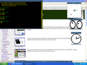 Cygwin/X running in Rootless mode with the openbox window manager running locally.